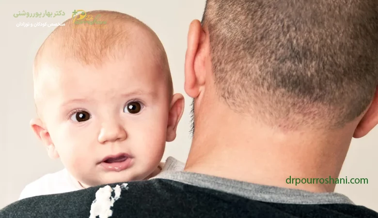 علائم استفراغ نوزاد