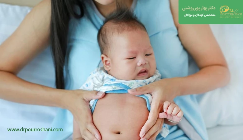 پیشگیری از نفخ شکم در کودکان