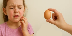 حساست به تخم مرغ در کودکان