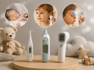 مقایسه تب‌سنج مناسب کودک برای نوزاد و بچه‌ها